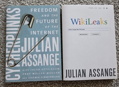 Julian Assange When Google Met Wikileaks And Cypherpunks Books BRAND NEW!