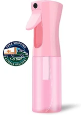 Botellas rociadoras vacías, botella rociadora continua, recargable, 6.8 onzas