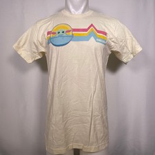 The Mandalorian Grogu Baby Yoda Star Wars Cream T-Shirt Men's MEDIUM