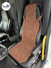 Extra Large Natural Wood Beaded Seat Cover Massaging Cooling Cushion for Truck,