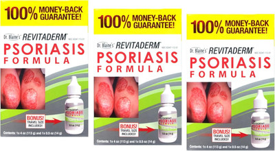 Dr. Blaine'S Revitaderm Psoriasis Treatment 4 Oz (Pack of 3)
