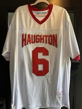 Headgear Classics Haughton High School Prescott #6 Football Jersey 4XL White Red