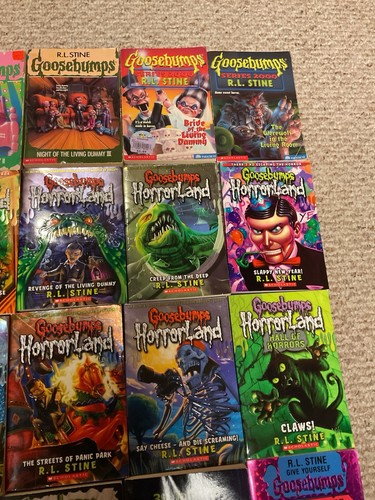 GOOSEBUMPS 25 book lot HORRORLAND You Choose the Scare NIGHT OF THE LIVING DUMMY - Bild 3 von 19