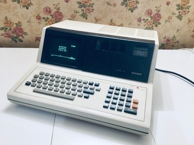Vintage Casio FX-9000P + RAM Pack + Casio OP-1 Interface Pack - selten - RECAPPED