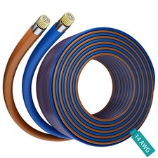 14/2 Gauge AWG Car Audio Speaker Wire Cable 50 Ft, Professional Shielded OFC ...