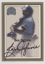 2000 Fleer Greats of the Game Ben Oglivie Auto g2y
