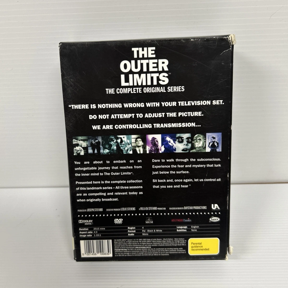 THE OUTER LIMITS The Complete Original Series 2013 DVD 14 Disc Set Rare OOP