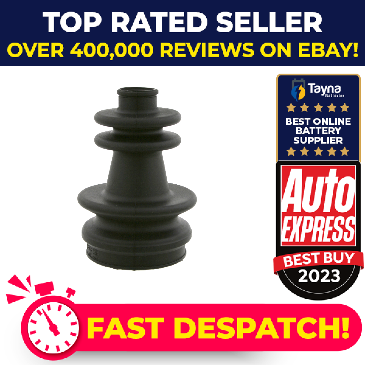 CV Joint Boot fits FORD SIERRA 2.9 88 to 93 C.V. Driveshaft Gaiter 1627950 Febi