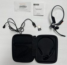 AfterShokz OpenComm ASC100 Stereo Bone Conduction Wireless Headset - Black