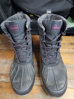Ahnu Montara Women's 10 Waterproof Boots Thinsulate Vibram Insulated Duck Boots