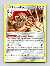 ESCAVALIER 101/172 RARE BRILLIANT STARS POKEMON MP