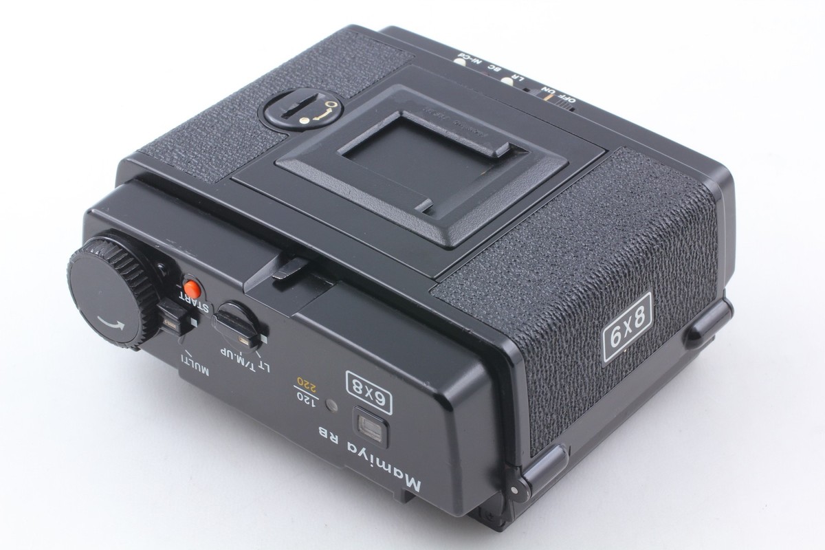 マミヤ Mamiya RB67 6x8 Motorized 120 220 Exc+5] Mamiya RB67 6x8 Motorized 120 220 Roll Film Back