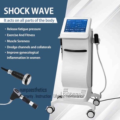 2in1 Ultra ESWT Shockwave Therapy Machine Physio Pain Relief ED Treatment Device