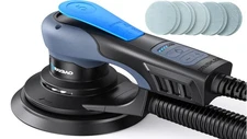 Electric 5.0mm Random Orbital Sander Brushless, 6Inch 350W Low Vibration Orbi...
