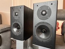 Epos M5i Bookshelf Speakers - Black Ash Pair