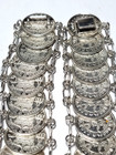 1937-45 Indonesia Netherlands East Indies ⅒ Gulden .720 Silver 20 Coins Bracelet — photo 3