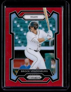 2023-24 Panini Prizm #161 Taylor Hendricks Prizms Red Seismic #/299