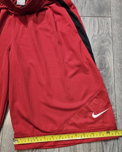 Nike Kobe Bryant Black Mamba Basketball Shorts Red Black 371193 648 Men’s Size M - Picture 11 of 13
