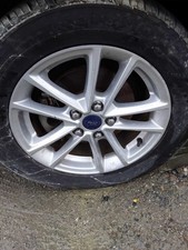 Wheel 16x7 Alloy 10 Spoke Painted Silver Fits 15-18 Focus 3168533