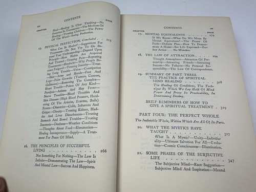 The Science Of The Mind…26th Printing By Ernest Holmes (Hardcover 1938) - Imagen 11 de 15