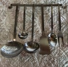 Vintage Sola MCM Stainless Wall Mount Kitchen Utensil Set Made in Holland