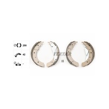 Mâchoire de frein BMW 518