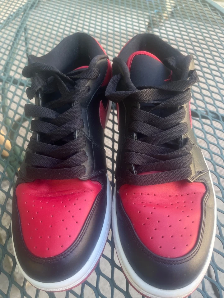 Jordan 1 Low Phat Bred talla 9,5 2008 Foto 3 de 4