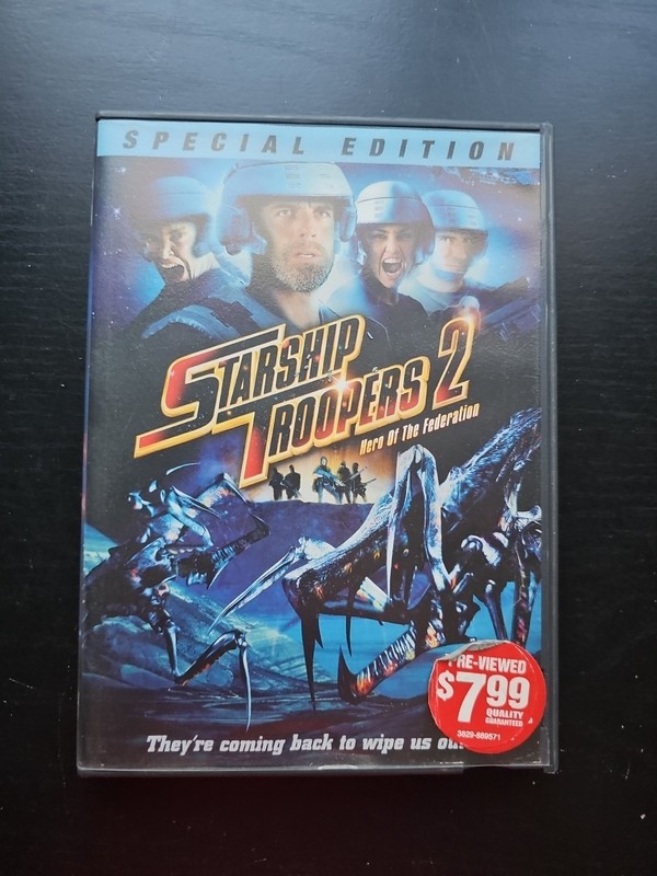 Starship Troopers 2: Hero of the Federation (DVD, 2004, Special Edition)