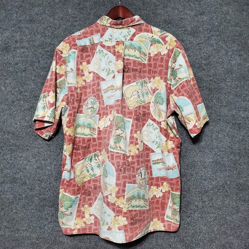 Vintage Reyn Spooner Waikiki Hawaii Aloha Shirt Mens 2XL Island Hula Ukulele - Picture 5 of 11