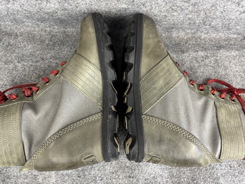 Sorel Joanie II Lace Wedge Boots Womens Size 9.5 Olive Green Waterproof NL3046 - Picture 6 of 7