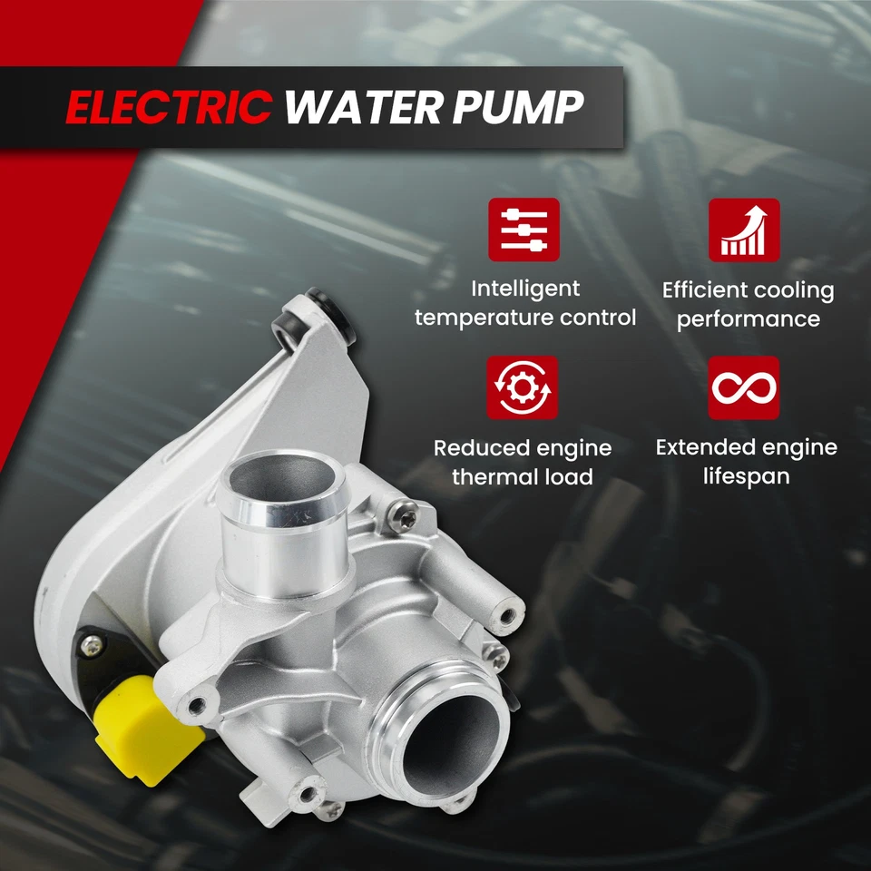 Engine Water Pump for 2018-2023 Mercedes-Benz C300 E350 GLC300 GLE350 AMG 2.0L - Image 2 of 4