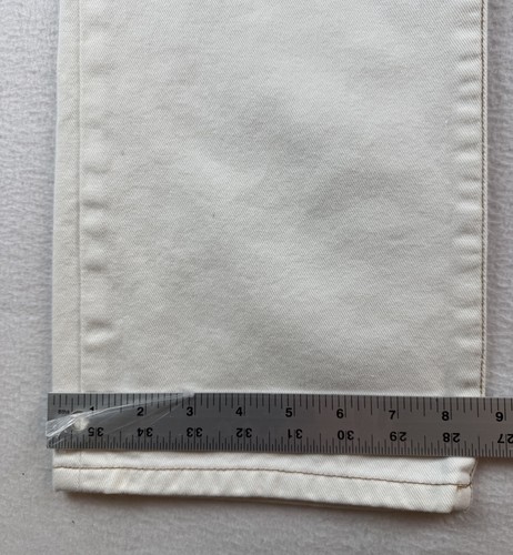Lauren Jeans Co Damenjeans weiß 5 Taschen klassisch gerade Größe 12 - Bild 6 von 15