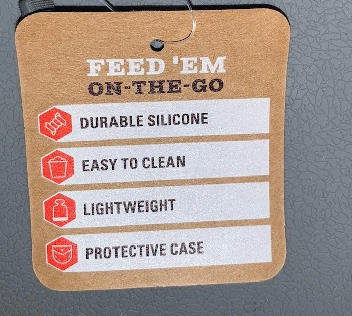 Arcadia Trail CUENCOS DOBLES PLEGABLES 16 oz con mosquetón CAMPAMENTO CAMINATA NUEVO Foto 3 de 4