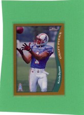 1998 Topps Chrome RC Refractor # 55 Kevin Dyson Oilers/Titans ROOKIE 🚀😳MINT