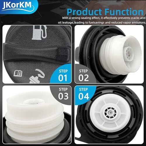 Gas Cap, Fuel Tank Cap Replace GT231, 15763227 Compatible with Chevy GMC - Picture 5 of 6