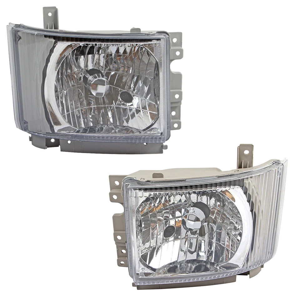 For 2008-2020 ISUZU NPR NPR-HD NQR NRR Headlights Left and Right Corner Lamps - Image 4 of 4