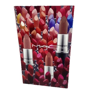 MAC Lipstick Sample Card Velvet Teddy Hug Me Mocha