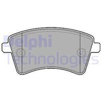 LP2078 Delphi Bremsbelagsatz, Scheibenbremse FüR MERCEDES-BENZ,RENAULT