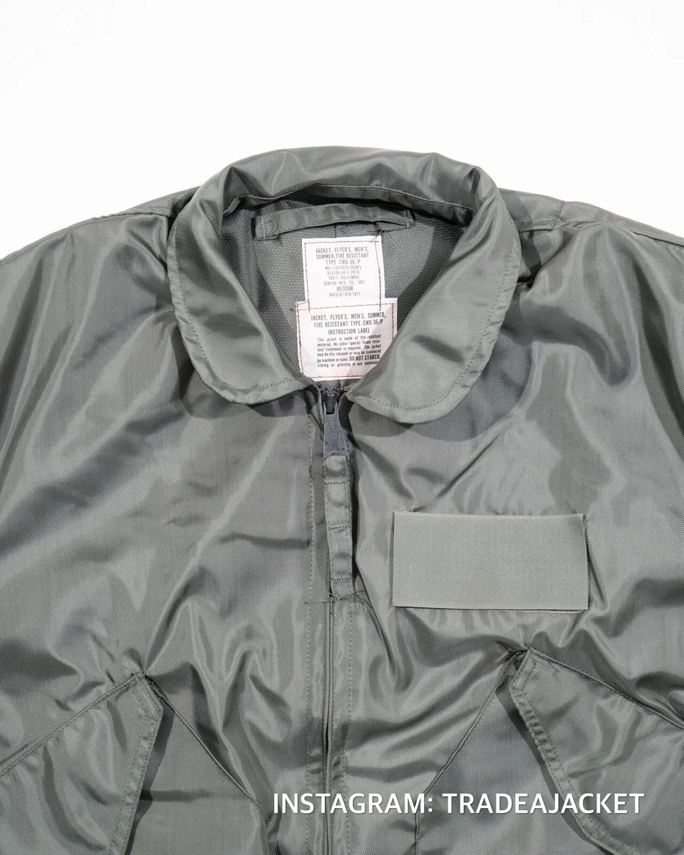 DEADSTOCK CWU-36/P SUMMER FLYER'S JACKET NOMEX (FIRST PATTERN
