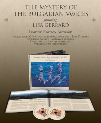 THE MYSTERY OF THE BULGARIAN VOICES feat. LISA GERRARD BooCheeMish 2CD ARTBOOK