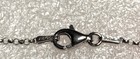 NWOT Or Paz Sterling Silver 925  Flower Oval Pendant 18” Chain Made Israel PZ /a — photo 8