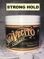 SUAVECITO STRONG HOLD POMADE WATER SOLUBLE AMAZING POMADE MADE IN USA 4oz