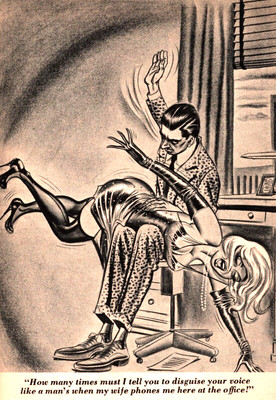 ROMP (3/66) BILL WARD SPANKING CARTOON, DAN DECARLO. BILL WENZEL BUSTY BABE GGA!