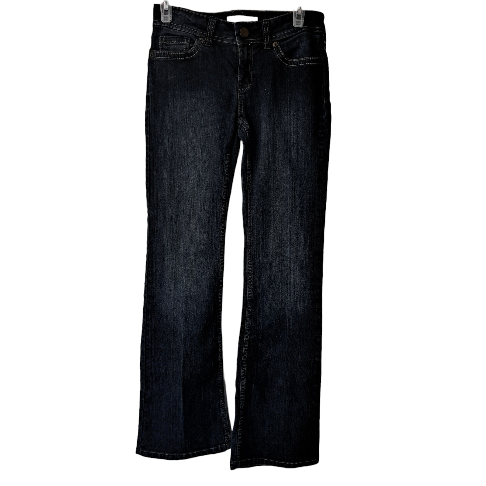 No Boundaries Women's Midrise Wide Leg Relaxed Jeans… Gem