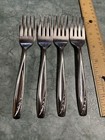 International Silver Lawncrest Stainless Salad Forks 6" Silverware MCM Set of 4 — photo 2