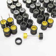 5 sets YOU PICK 5  10 Spoke/Leaf/Star 11mm Real Rider Tires Rims Hot Wheels