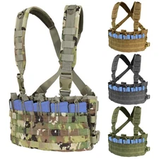 Condor MCR6 Tactical MOLLE PALS Rapid RA Chest Rig Panel Range Harness Vest