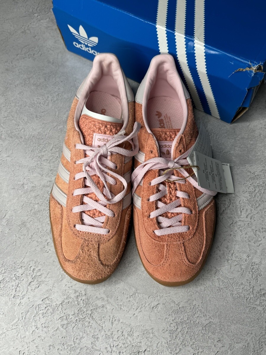 Adidas Gazelle Indoor Wonder Clay Clear Pink Gum (IE2946) UK