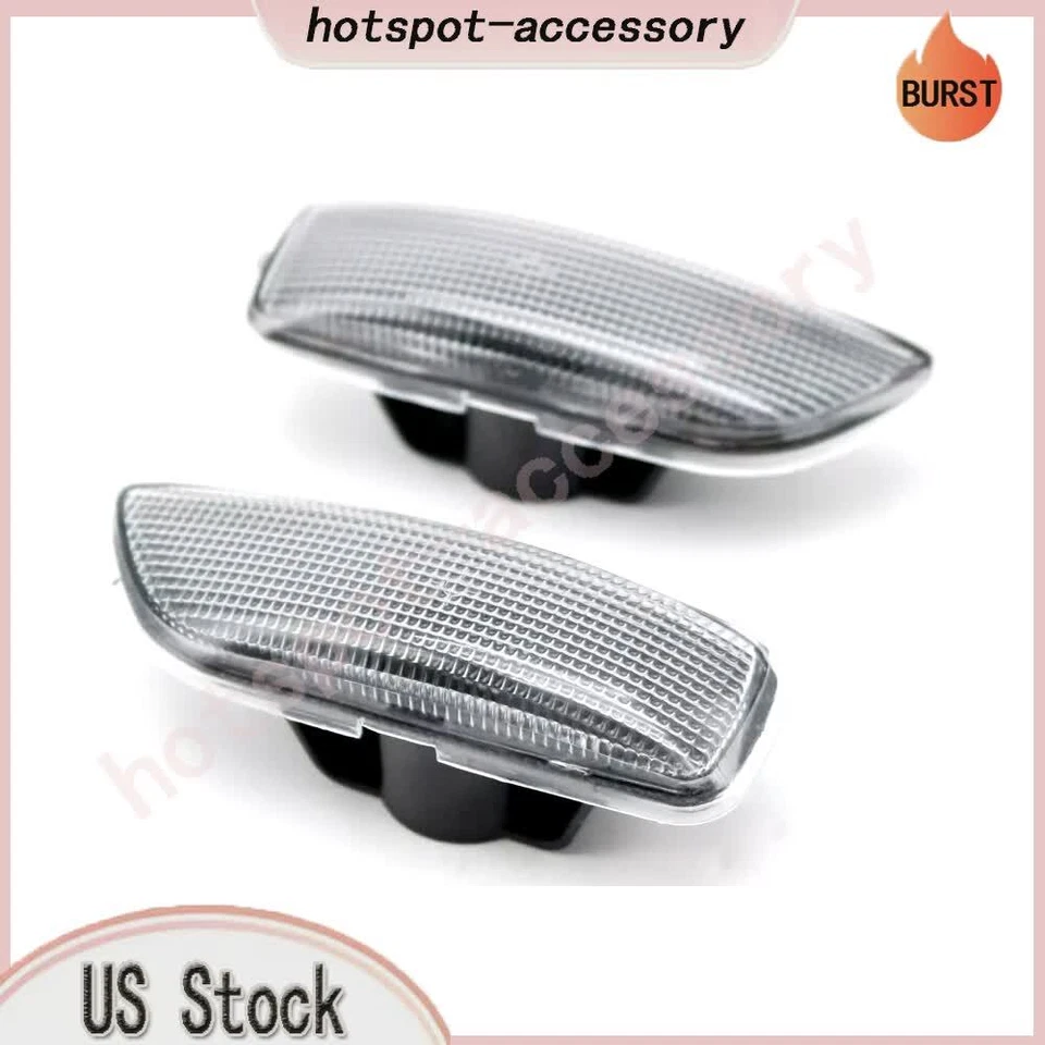 Luz de señalización lateral izquierda+derecha para VOLVO S60 V70 S80 XC90 parachoques señal de giro Foto 2 de 4