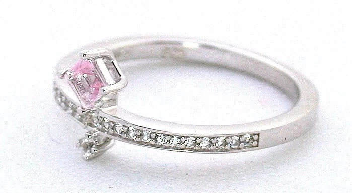 TOURMALINE AND .925 SILVER RING, OUTSTANDING QUALITY, 50% OFF SALE, SIZE 6 J19 - Image 3 of 3